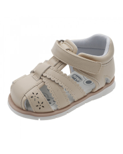 Sandal mát-xa chân bé Chicco Frisy màu be 