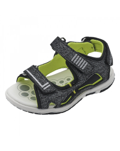 Sandal mát-xa chân bé Chicco Farreto màu ghi viền xanh cốm