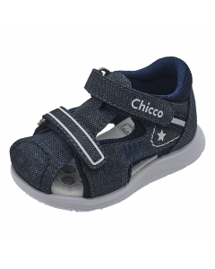 Sandal mát-xa chân bé Chicco Golly xanh navy