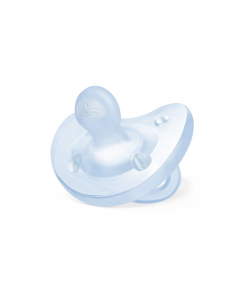 Ty ngậm Silicon Chicco Physio Soft Xanh 0-6M