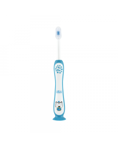 Bàn chải đánh răng Hà mã hồng/Hổ xanh Chicco 3-6Y