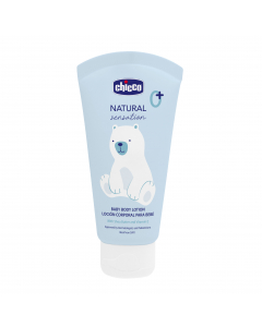 Sữa dưỡng ẩm toàn thân chiết xuất Bơ hạt mỡ & Vitamin E Chicco Natural Sensation 0M+ 150ml