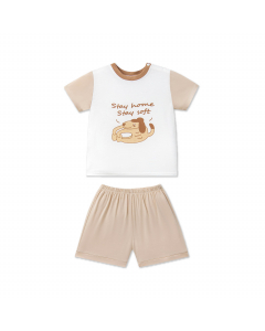 Bộ cộc tay La Pomme ng&agrave;y năng lượng của c&uacute;n con