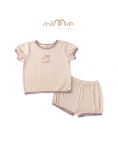 Bộ cộc tay Mềm Mịn by La Pomme kẹo bông ngọt ngào