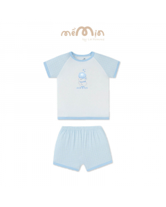 [N&Ecirc;N TĂNG SIZE] Bộ cộc tay Mềm Mịn by La Pomme chiếc b&aacute;nh xinh của puppy