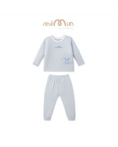 Bộ dài tay La Pomme ngày vui nhộn - 9M Ghi