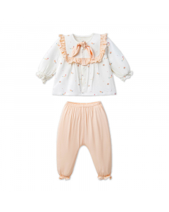 Bộ d&agrave;i tay c&uacute;c thẳng La Pomme lễ hội vui nhộn