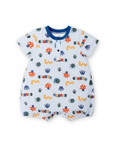 Body cộc tay La Pomme họa tiết những người bạn trong vườn