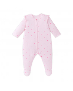 Body dài tay La Pomme liền tất trái tim nhỏ ngộ nghĩnh