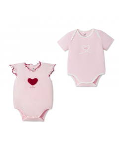 Set 2 Body chip cộc tay La Pomme yêu thương dịu dàng