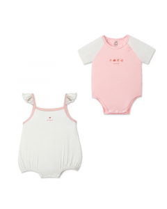 Set 2 Body chip cộc tay và sát nách La Pomme thanh âm từ sóng biển