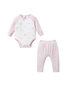 Body chip dài tay quần dài La Pomme nhiếp ảnh nhí