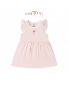 Đầm cộc tay Mềm Mịn by La Pomme sắc m&agrave;u kẹo ngọt