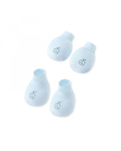 Set bao tay bao chân La Pomme gấu con du hành Xanh