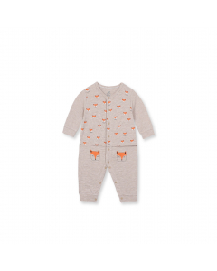 Body Dài Tay La Pomme Baby Racoon - Nâu