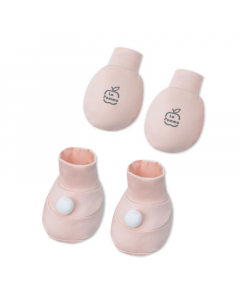 Set bao tay bao chân La Pomme phối màu dễ thương