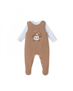 Set bộ yếm rời kèm áo La Pomme xứ sở thần tiên