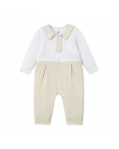 Body dài tay La Pomme phối cổ thanh lịch - 0M Be