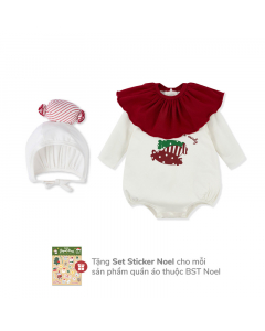 Body thời trang La Pomme kèm phụ kiện kẹo ngọt giáng sinh