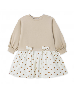 Đầm dài tay La Pomme little sarang