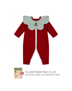 Body dài tay La Pomme cây thông hạnh phúc