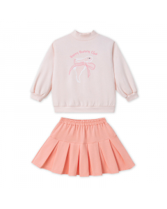 Bộ dài tay La Pomme happy bunny