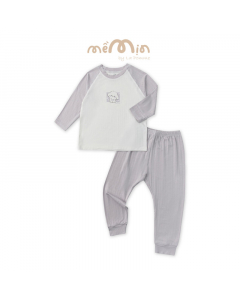 Bộ dài tay mềm mịn by La Pomme êm ái cùng puppy