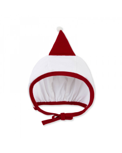 Mũ sơ sinh La Pomme giáng sinh lấp lánh - Trắng