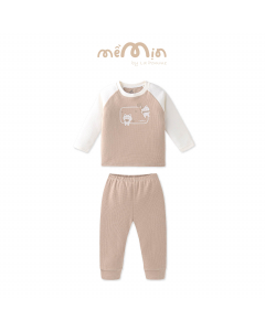 Bộ dài tay Mềm Mịn by La Pomme những người bạn lông mềm