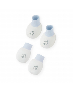 Set bao tay bao ch&acirc;n La Pomme phi&ecirc;u lưu c&ugrave;ng sư tử Leo - Xanh