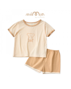 Bộ cộc tay La Pomme họa tiết sinh động - 6M Be