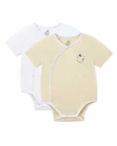 Set 2 Body chip cộc tay La Pomme bé mimi của mẹ

