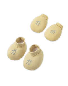 Set bao tay bao chân La Pomme pastel
