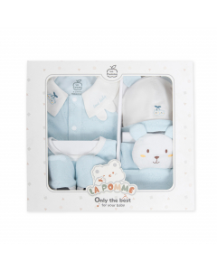 Set quà tặng sơ sinh La Pomme Gấu Cherry - Bộ quần áo rời