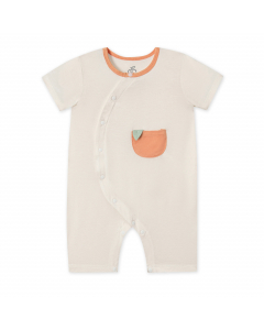 Body cộc tay La Pomme Trái cam cách điệu 