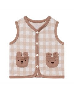 Áo gile La Pomme đôi tai lớn của bác gấu